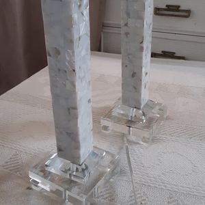 Portable marble Lamps